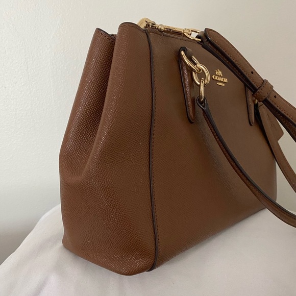 Coach Christine Double Zipper Carryall Bag - Picture 3 of 15